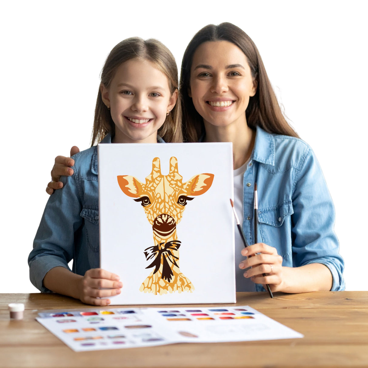 Coffret Créatif Pochoirs "Girafe" – Panash Art