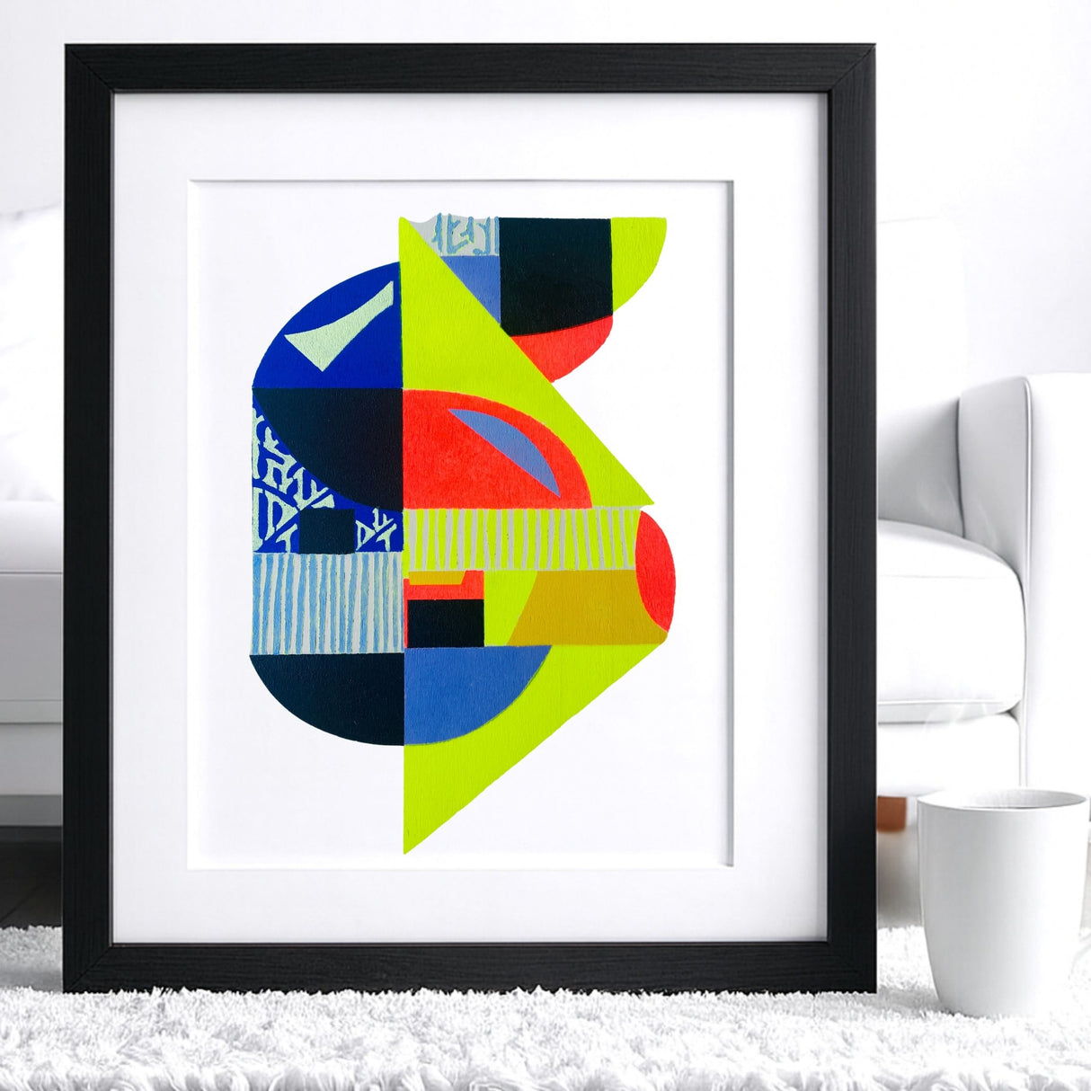 Kit Pochoirs Absolu – 3 pochoirs abstraits superposables + toile A4 incluse