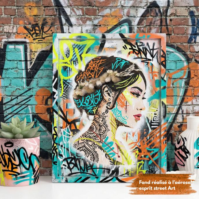 Kit pochoirs créatif Louane |en 4 superpositions | Panash Art