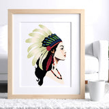 Résultat final du kit pochoir TIVA Panash Art