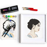 Kit pochoirs créatif Louane |en 4 superpositions | Panash Art