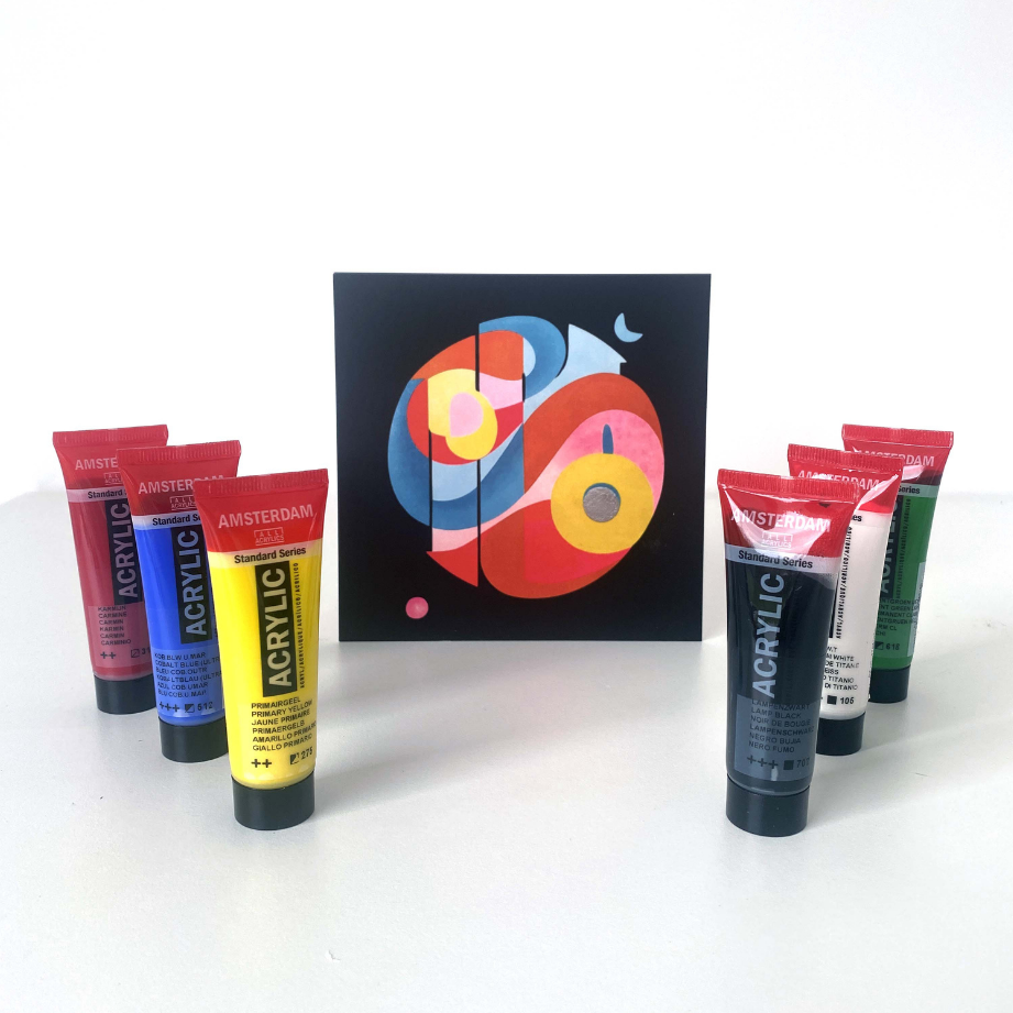 Coffret Créatif Abstrait "SINERGY"