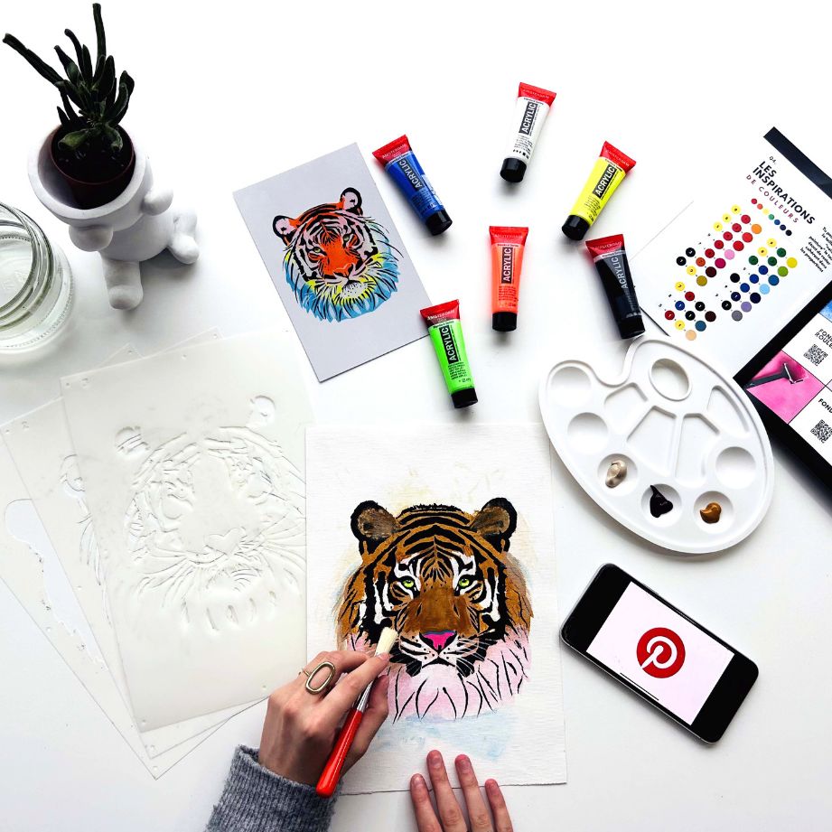 Coffret créatif Animalier "Tigre"
