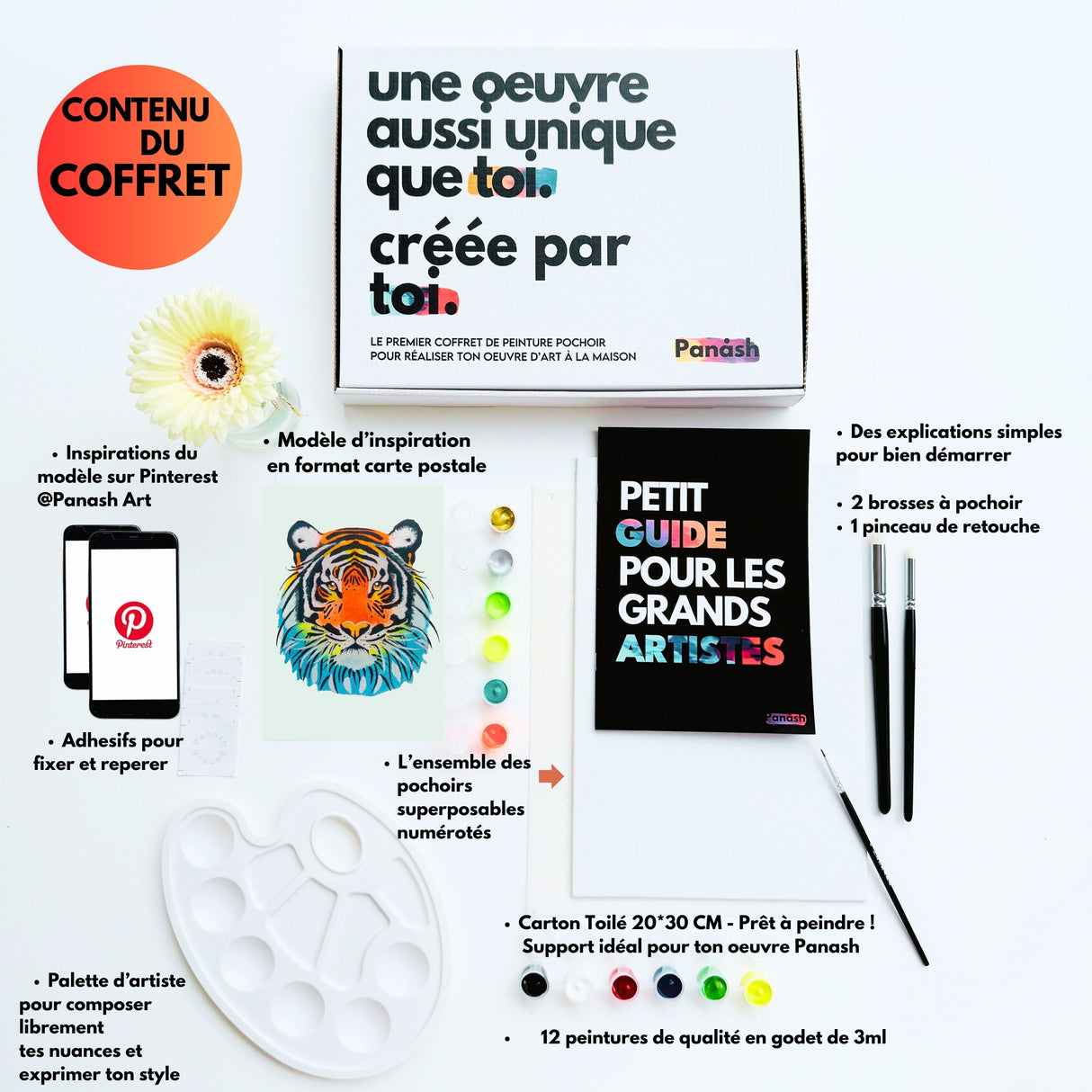 Coffret créatif Animalier "Tigre"