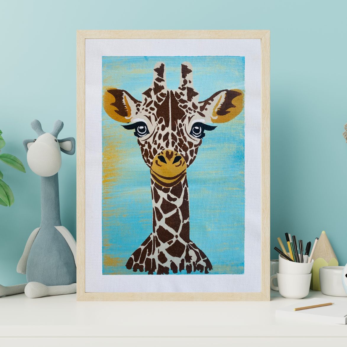 Coffret Créatif Animalier "GIRAFE"