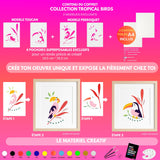 Coffret créatif Tropical Birds