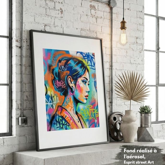 Kit pochoirs créatif Louane |en 4 superpositions | Panash Art