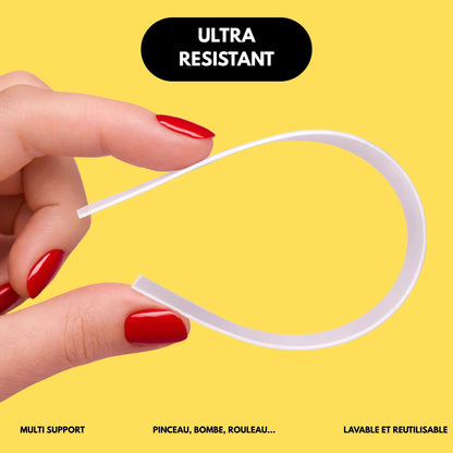 Pochoir flexible Panash Art en matériau ultra résistant – lavable et réutilisable – alternative à la peinture au numéro durable