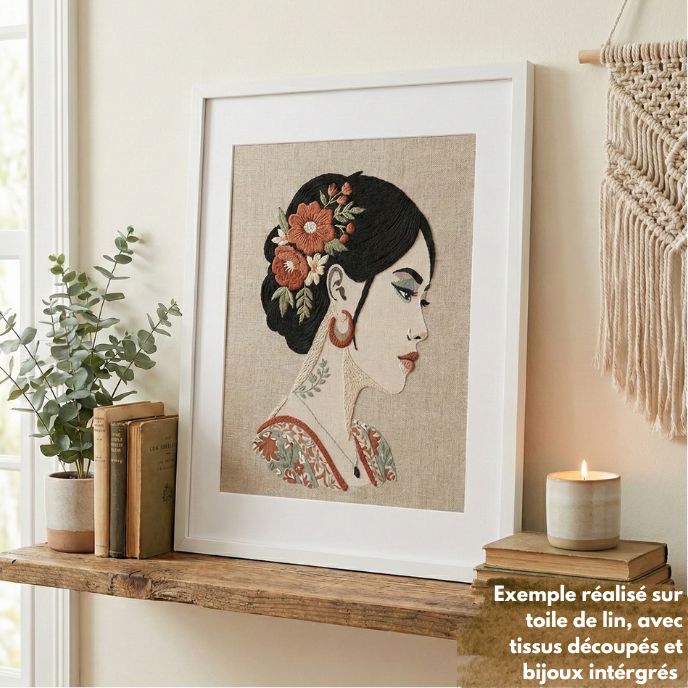 Kit pochoirs créatif Louane |en 4 superpositions | Panash Art