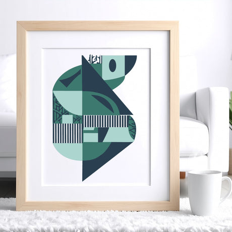 Kit Pochoirs Absolu – 3 pochoirs abstraits superposables + toile A4 incluse