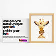 Coffret créatif complet girafe Panash Art pour créer une œuvre d’art à la maison avec pochoirs réutilisables, toile et peinture acrylique sans savoir dessiner
Alternative a la peinture au numéro