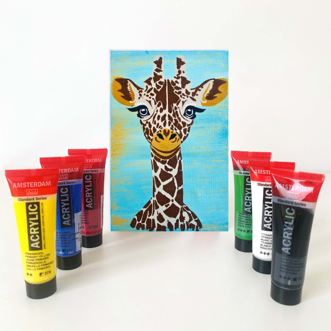 Coffret Créatif Animalier "GIRAFE"
