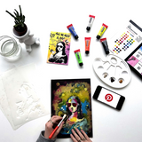 Coffret créatif Street Art "MONA LISA JOCONDE"