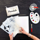 Set de 3 Pochoirs Abstraits - Absolu, l'expression pure de l'art