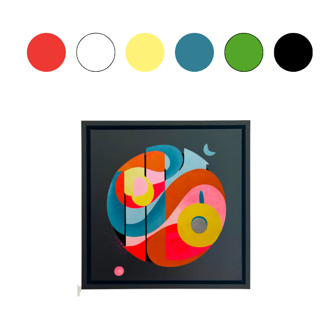 Coffret Créatif Abstrait "SINERGY"