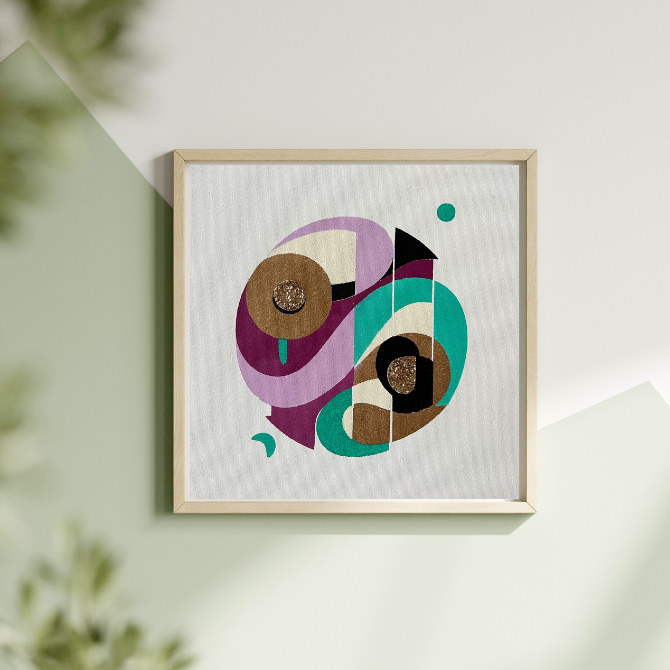 Coffret Créatif Abstrait "SINERGY"
