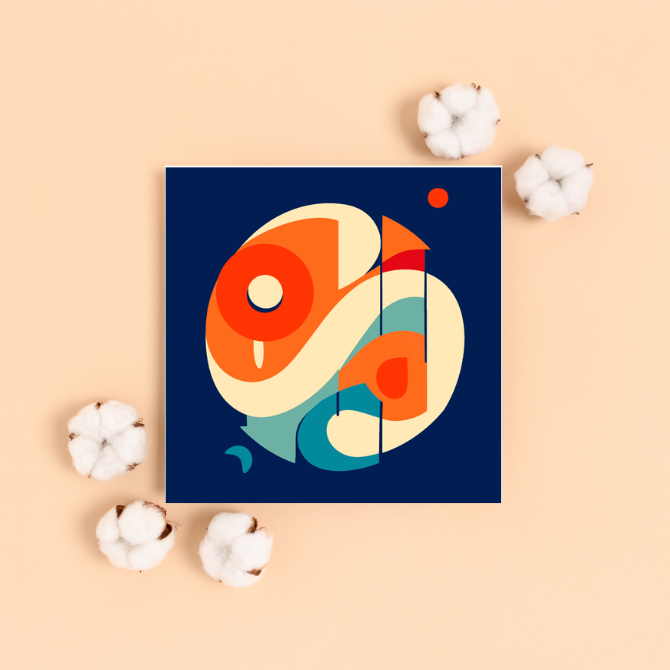 Coffret Créatif Abstrait "SINERGY"