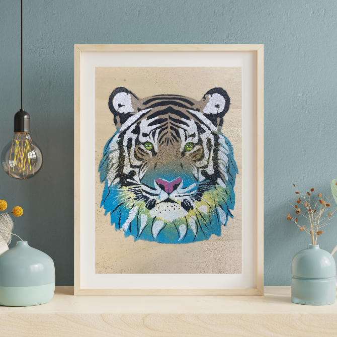 Coffret créatif Animalier "Tigre"