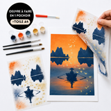 Kit pochoir artistique "Hanoï" Panash Art