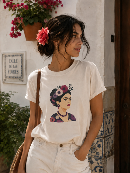 Kit pochoirs créatifs Frida | Portrait pop art contemporain en 4 superpositions | Panash Art