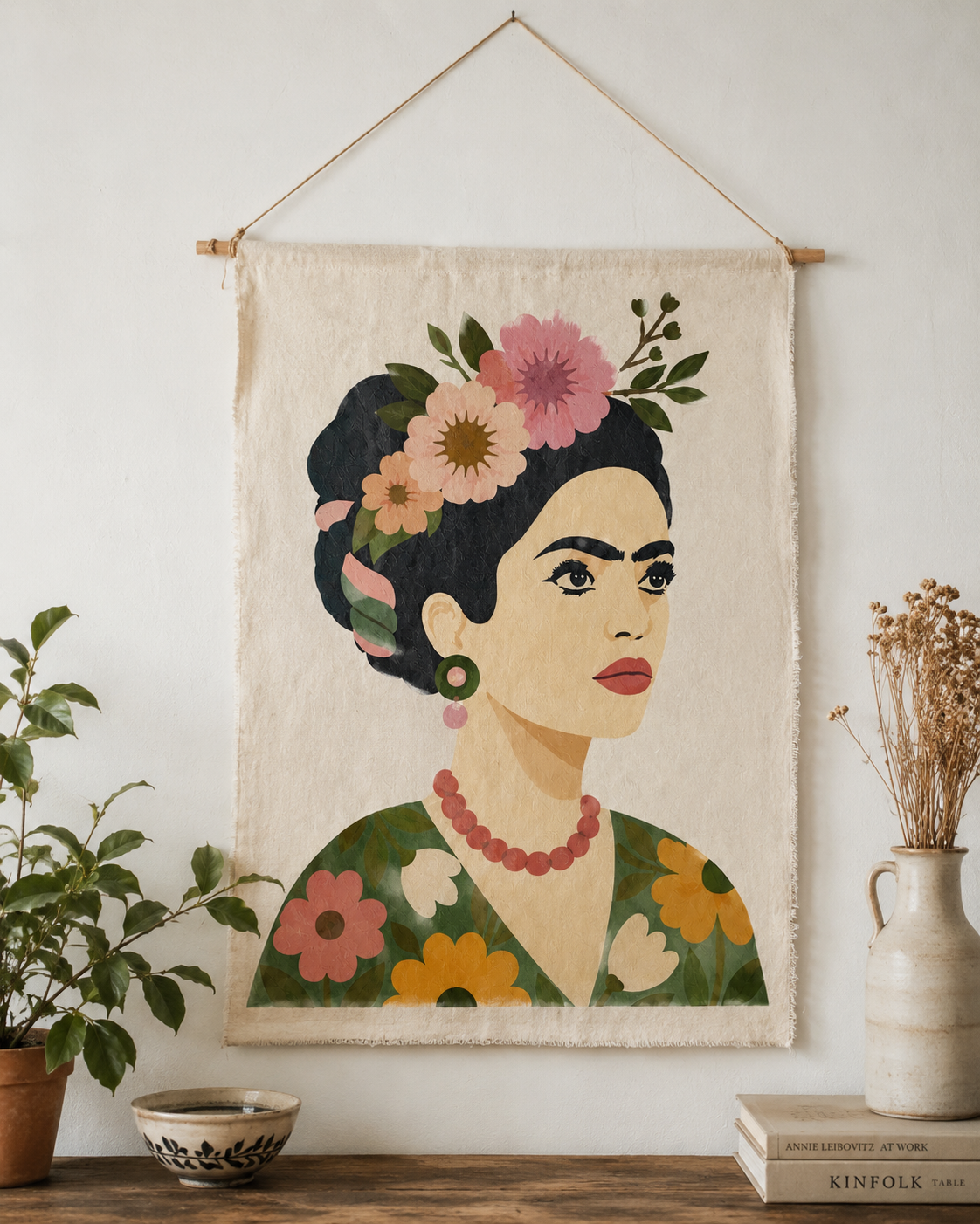 Kit pochoirs créatifs Frida | Portrait pop art contemporain en 4 superpositions | Panash Art