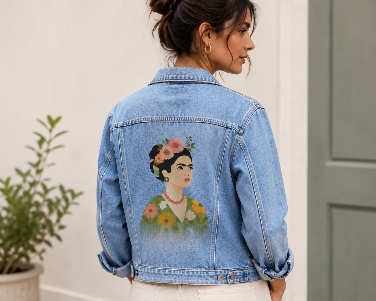 Kit pochoirs créatifs Frida | Portrait pop art contemporain en 4 superpositions | Panash Art