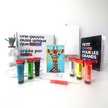Coffret Créatif Animalier "GIRAFE"
