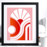 Ambiance artistique modèle Aura du kit pochoirs superposables Panash Art