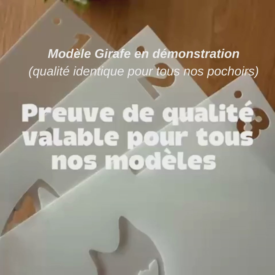 Kit pochoirs créatifs superposables Tigre - Crée une Oeuvre Sauvage et Unique !