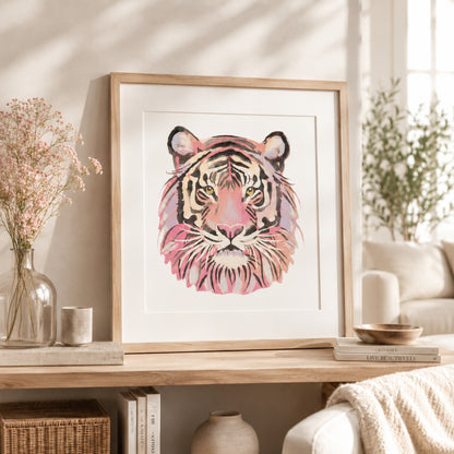 Vidéo tutoriel du Tigre Panash Art en 3 pochoirs superposables. Démonstration pas à pas de peinture sur toile A4 avec pochoirs réutilisables, activité créative sans écran dès 6 ans, alternative à la peinture par numéros.