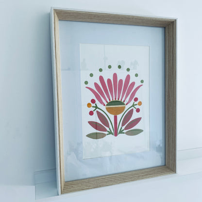 Vidéo du kit pochoir superposable  Flower Babs Panash Art montrant les étapes et le résultat final d’une alternative créative à la peinture au numéro
